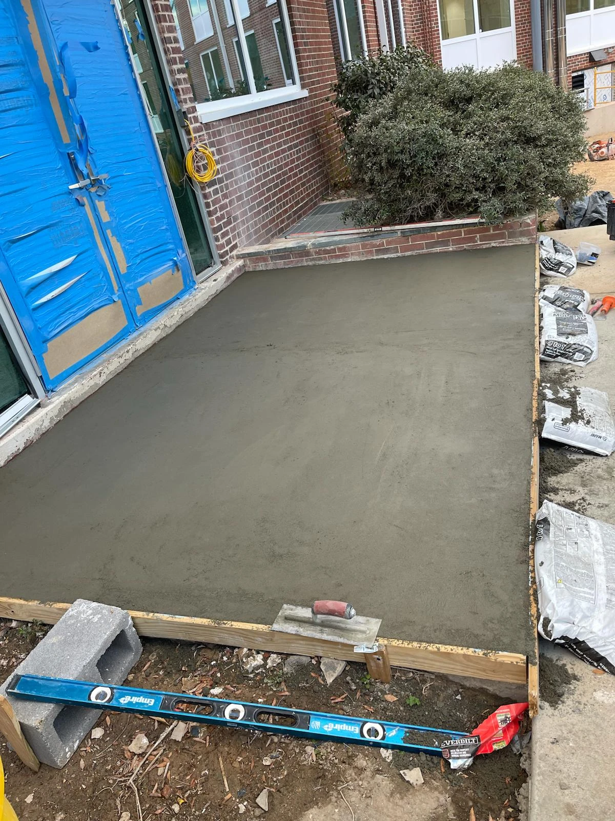 Slate Patio Transformation